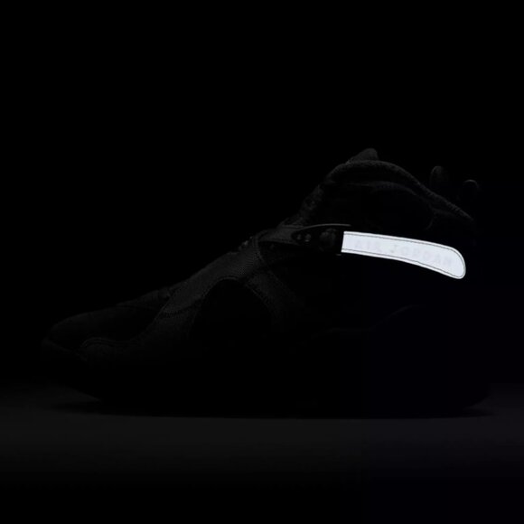 Air Jordan 8 “Winterized Black” Sneakers - Size 11.5M "FAST SHIPPING" - Picture 6 of 9